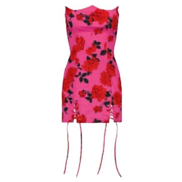 Mirae Chance Dress in Rose Size 36/2 - Picture 9 of 10